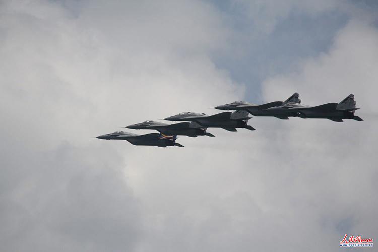 馬來(lái)西亞空軍的米格-29飛行編隊